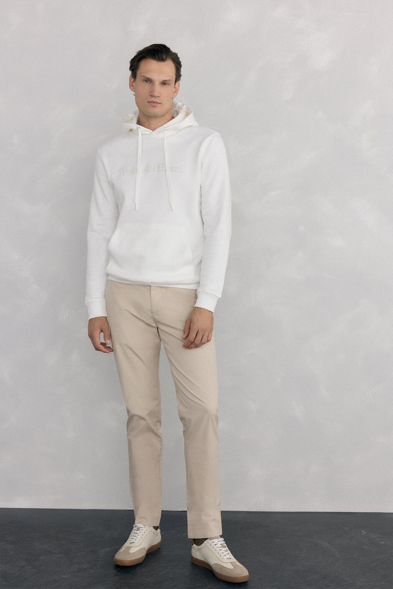 Pedro del Hierro Sudadera capucha con logo