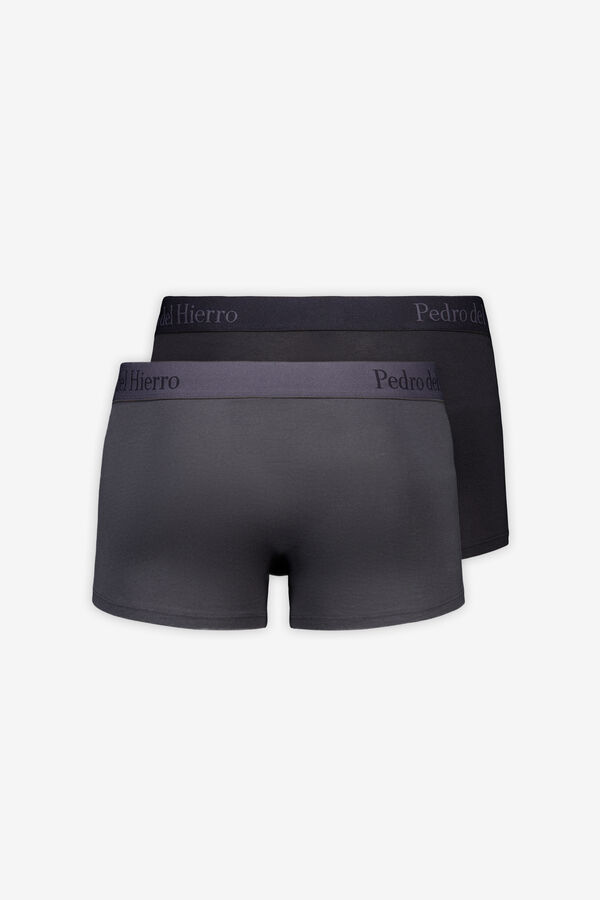 Pedro del Hierro Pack of 2 jersey-knit boxers Black