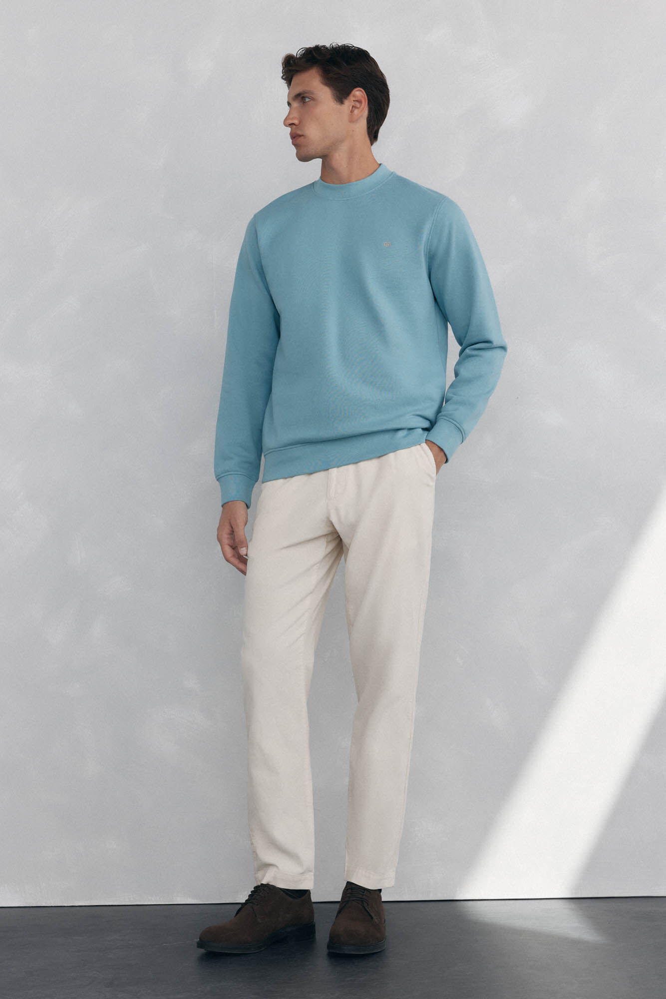Pedro del Hierro Sweatshirt gola caixa