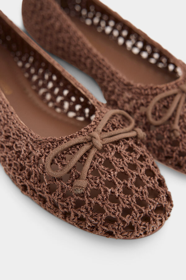 Pedro del Hierro Sabrinas em crochet Beige