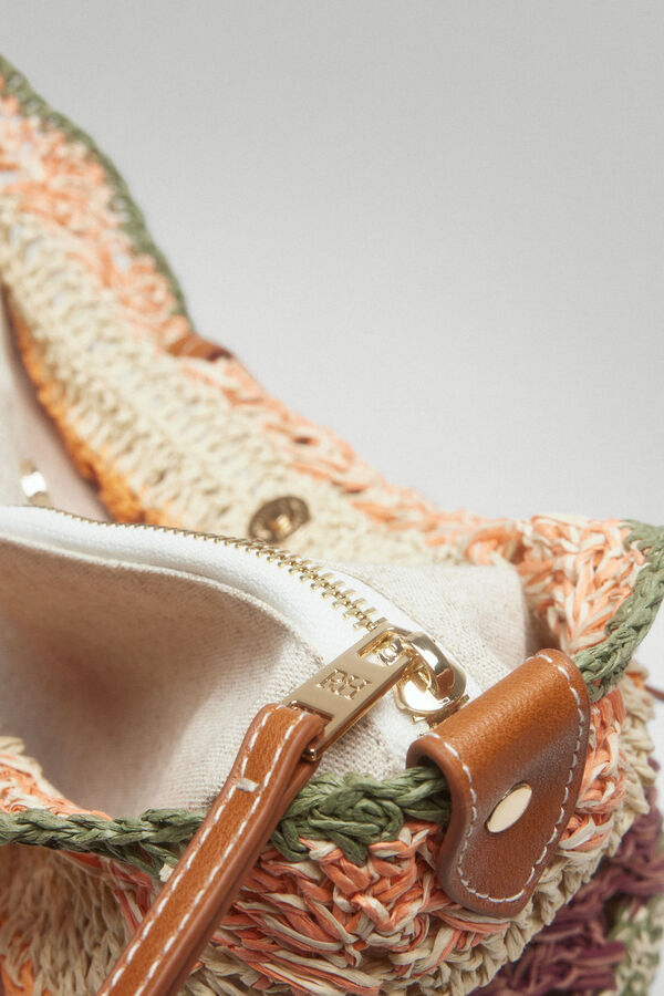 Pedro del Hierro Bolso shopper rafia multicolor Several