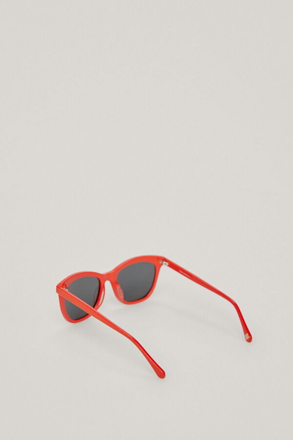 Pedro del Hierro Red acetate sunglasses Red