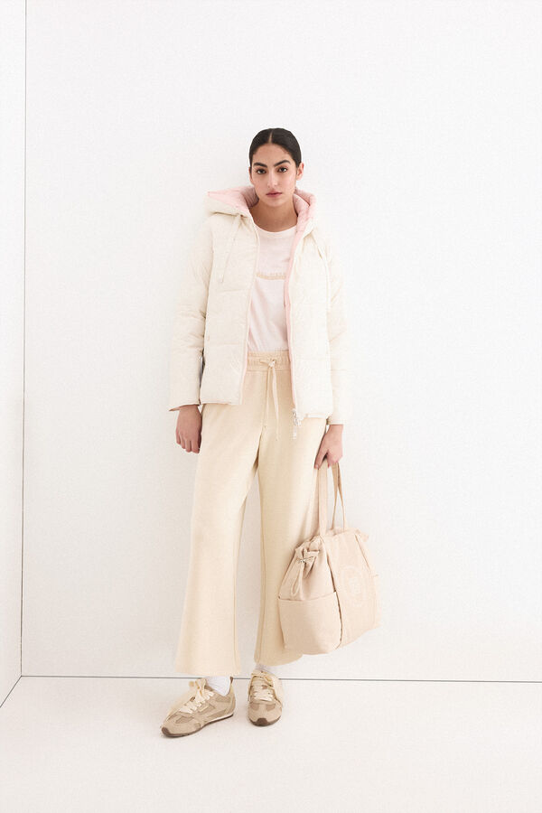 Pedro del Hierro Parka reversible capucha Rosa