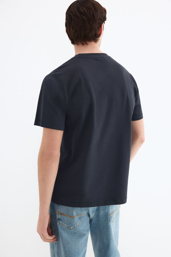 Pedro del Hierro T-shirt mercerizada Azul