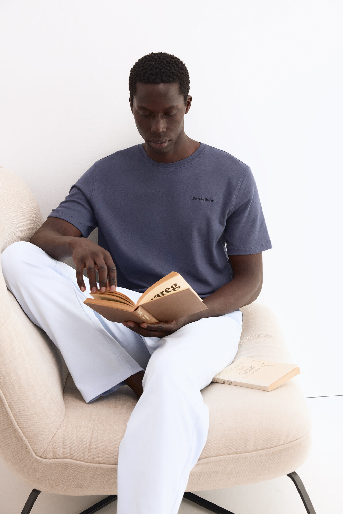 Pedro del Hierro Camiseta manga corta de algod&oacute;n espa&ntilde;ol
