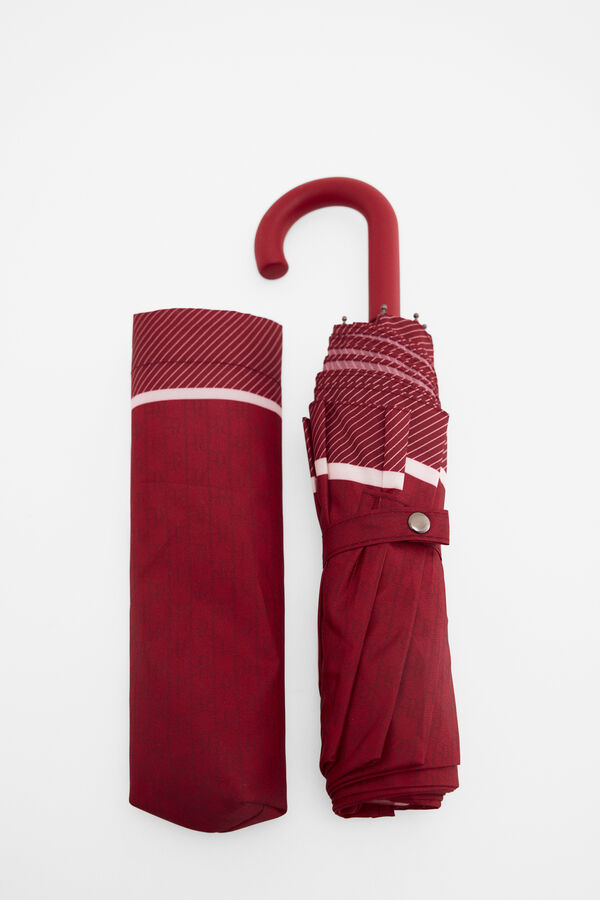 Pedro del Hierro Paraguas logo Rojo