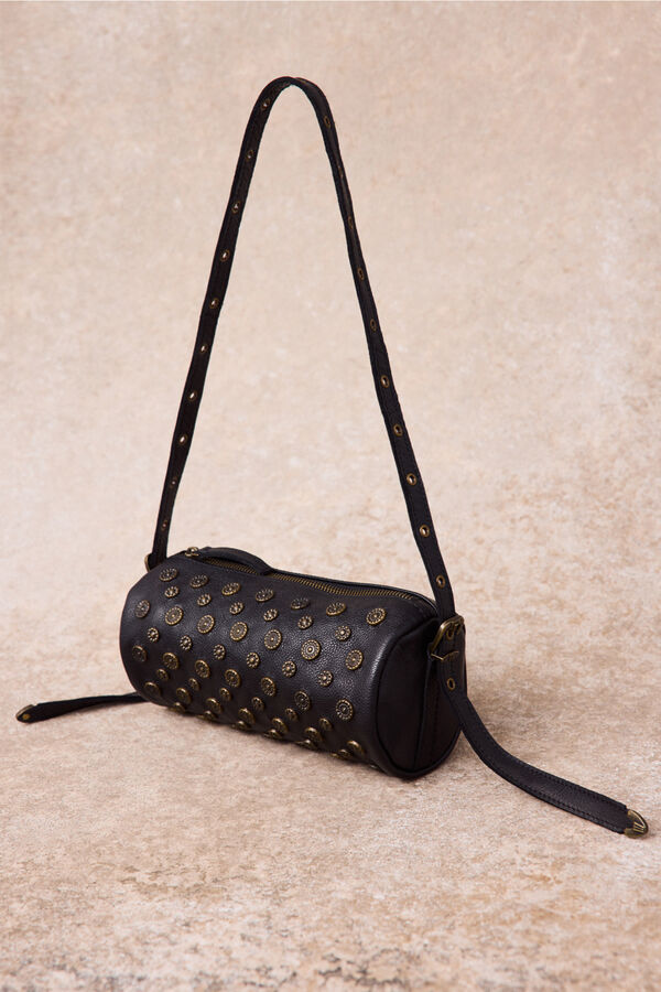 Slowlove Mala barrel com tachas Preto