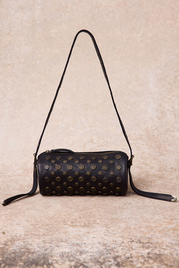 Slowlove Mala barrel com tachas Preto