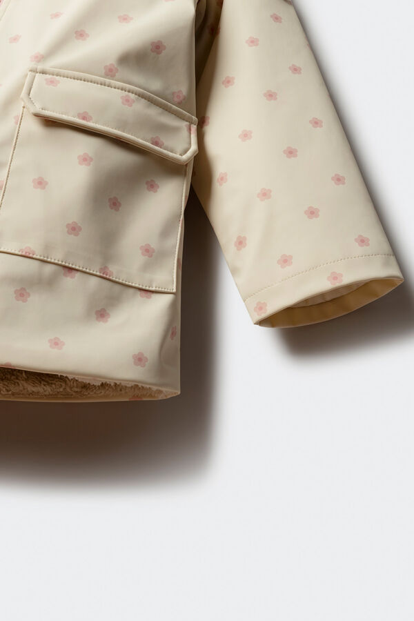 Springfield Kids Gumirana jakna sa tufnama za devojčice Print