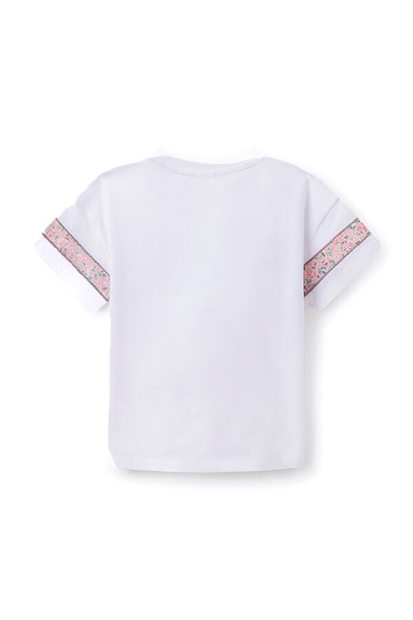 Springfield T-shirt varsity menina branco