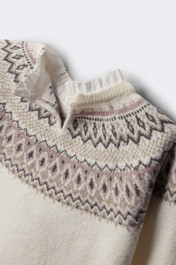 Springfield Kids Grčki džemper za devojčice Boja Kože