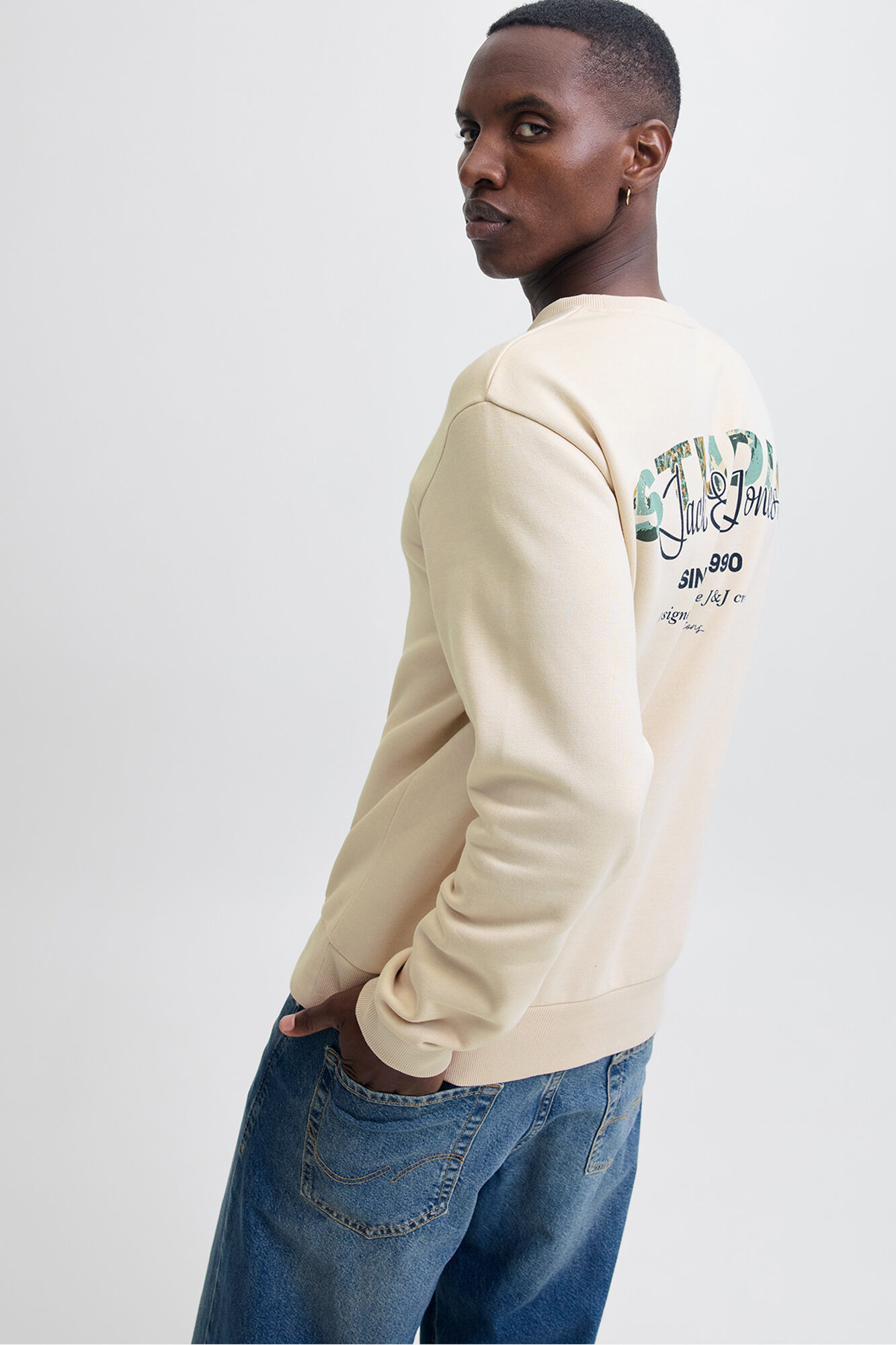 Jack & Jones Sudadera b&aacute;sica logo