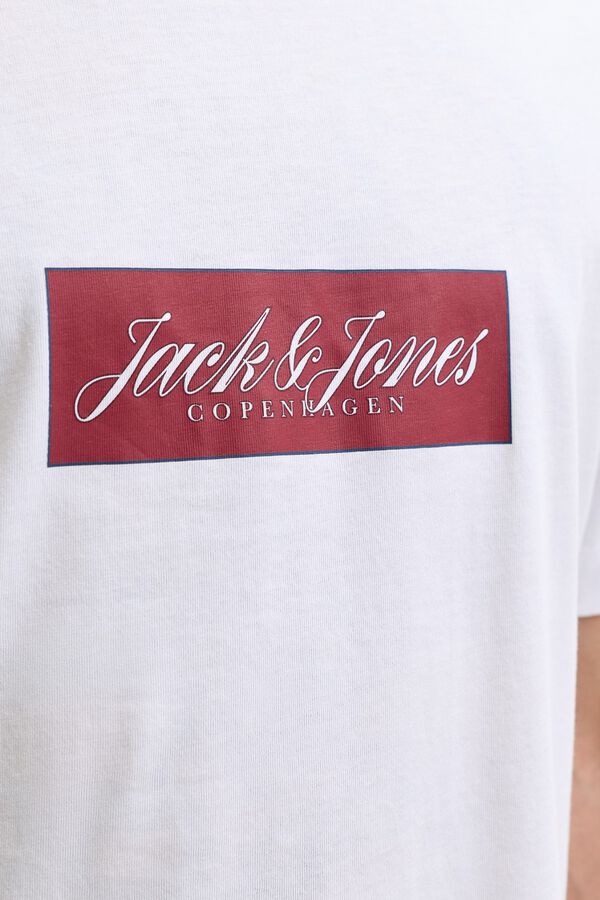 Jack & Jones Pack 3 camisetas logo verde