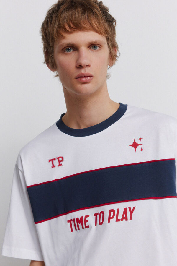 Springfield T-shirt time to play branco