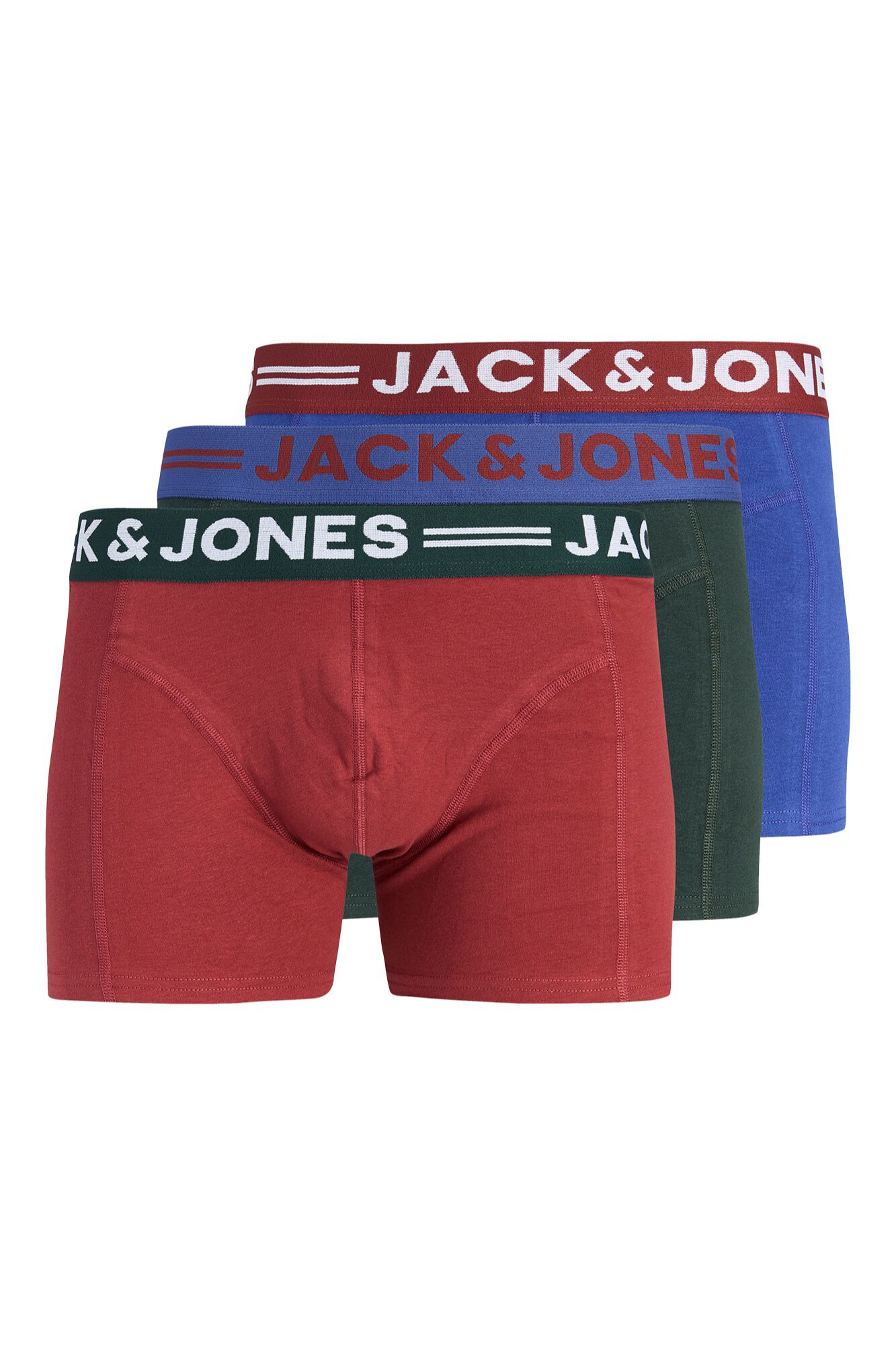 Jack & Jones Junior Pack 3 boxers algod&oacute;n