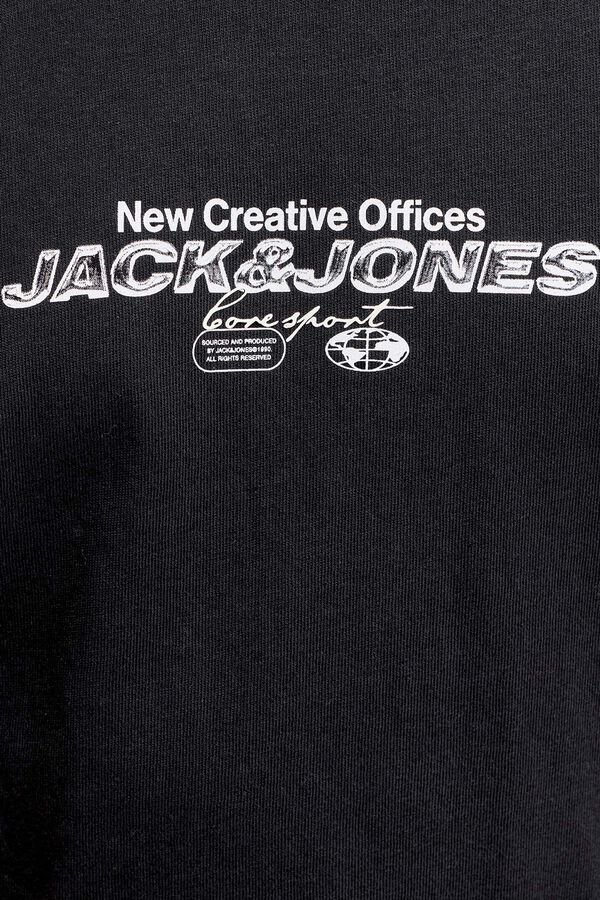 Jack & Jones Camiseta b&aacute;sica manga corta negro