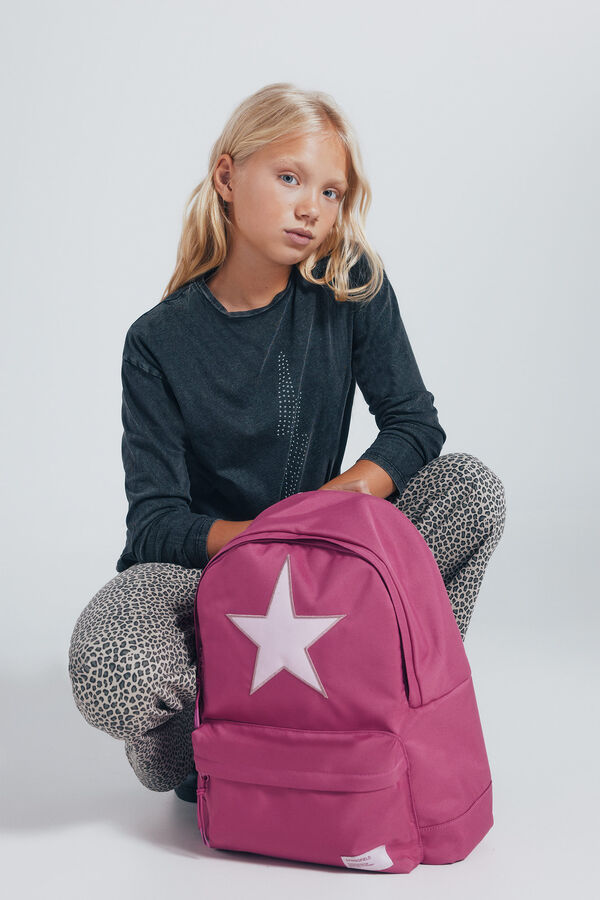 Springfield Kids Mochila estrella ni&ntilde;a rosa