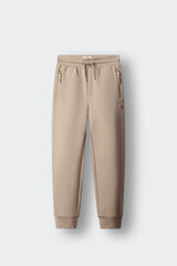 Springfield Kids Dečije najlon jogger pantalone Braon