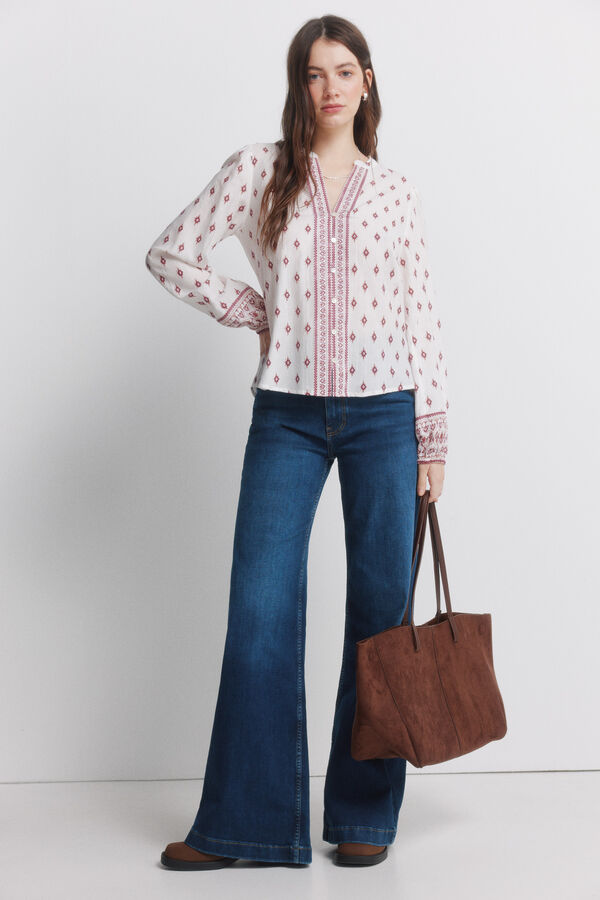 Springfield &Scaron;tampana ko&scaron;ulja dugih rukava Bež