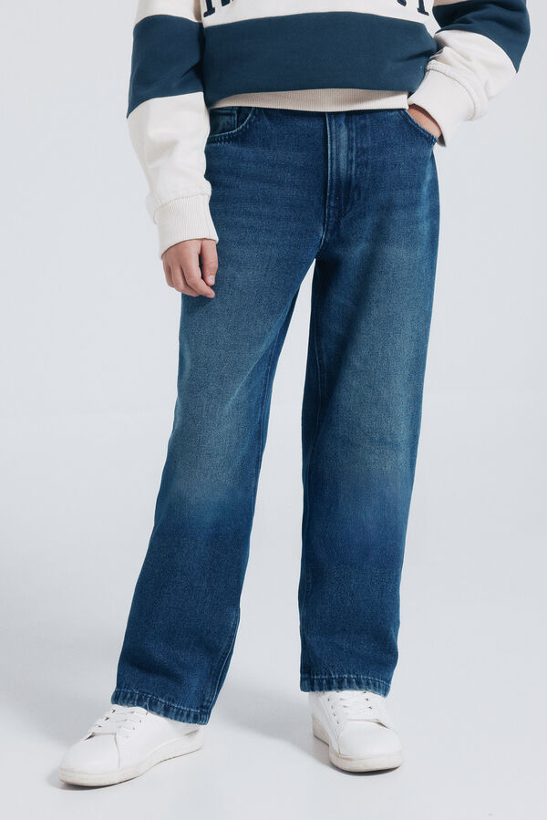 Springfield Kids Straight denim for boys Plava