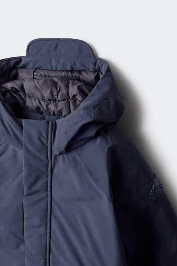 Springfield Kids Navy blue parka for boys Plava