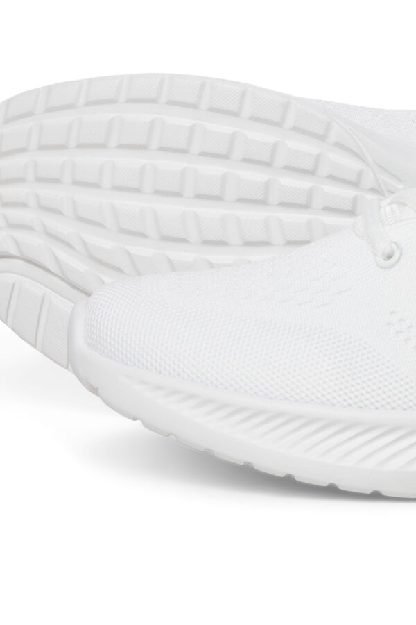 Jack & Jones Deportivas lisas mesh blanco