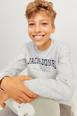 Jack & Jones Junior Sudadera regular fit estampada blanco