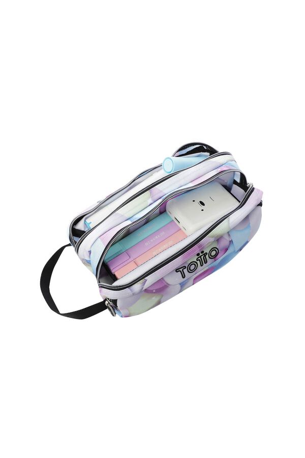 Totto Estuche Agapec Glitter blanco