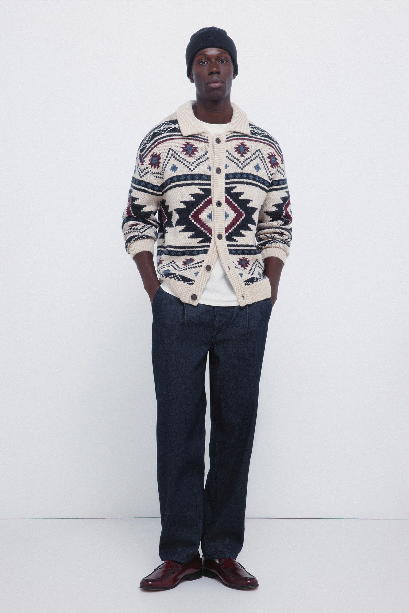 Springfield C&aacute;rdigan fantas&iacute; rombos