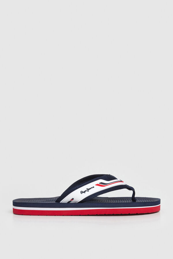 Pepe Jeans Color Block Beach Flip Flops Bela