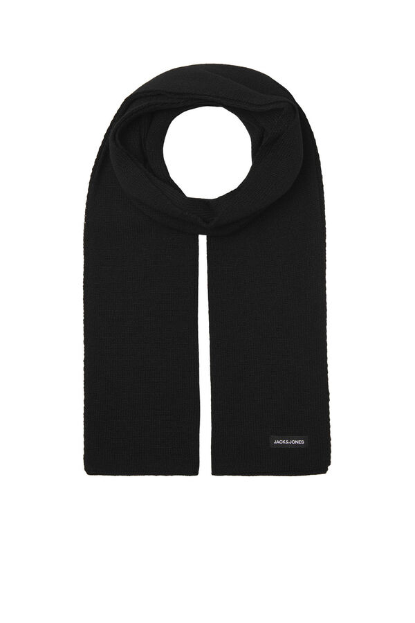 Jack & Jones Set gorro y bufanda negro