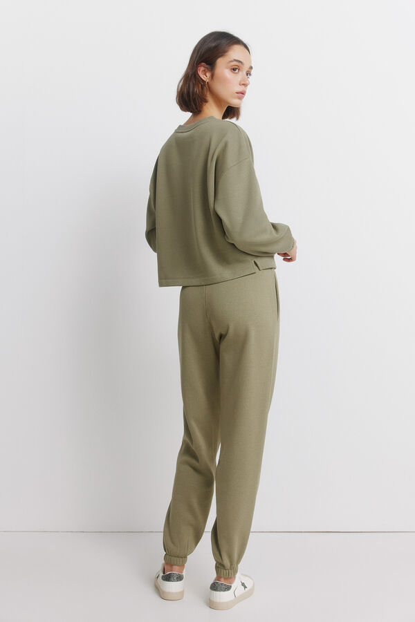 Springfield Sportske pantalone Kaki