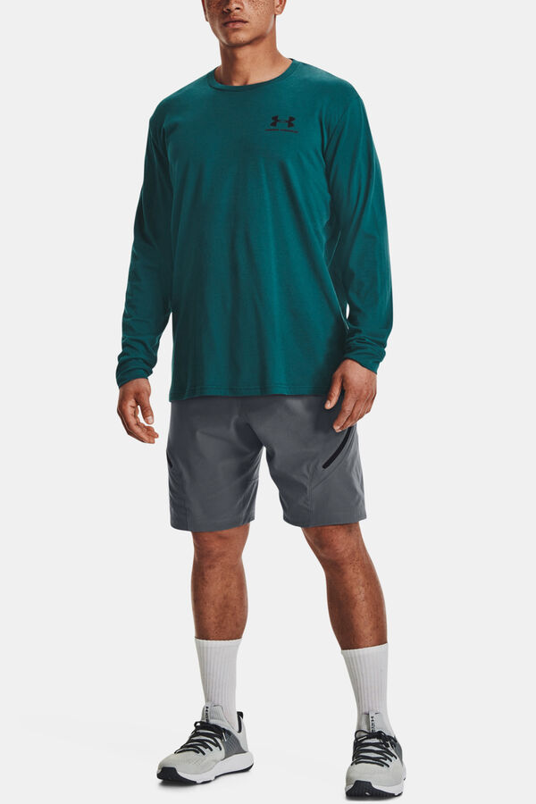 Under Armour Left Chest long-sleeved T-shirt blue