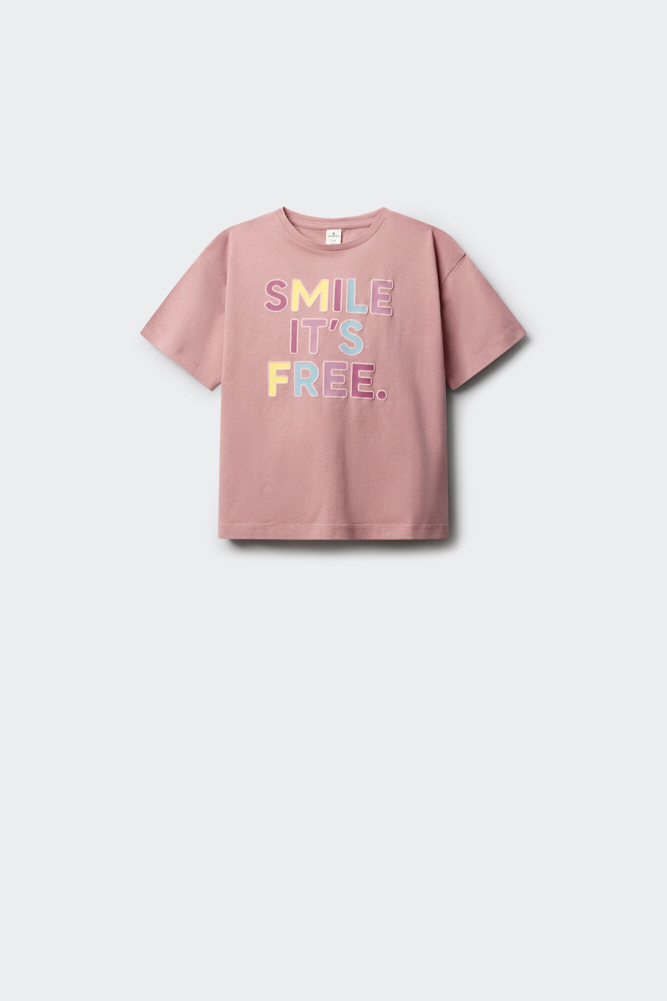 Springfield Kids Majica "Smile it's free" za devojčice