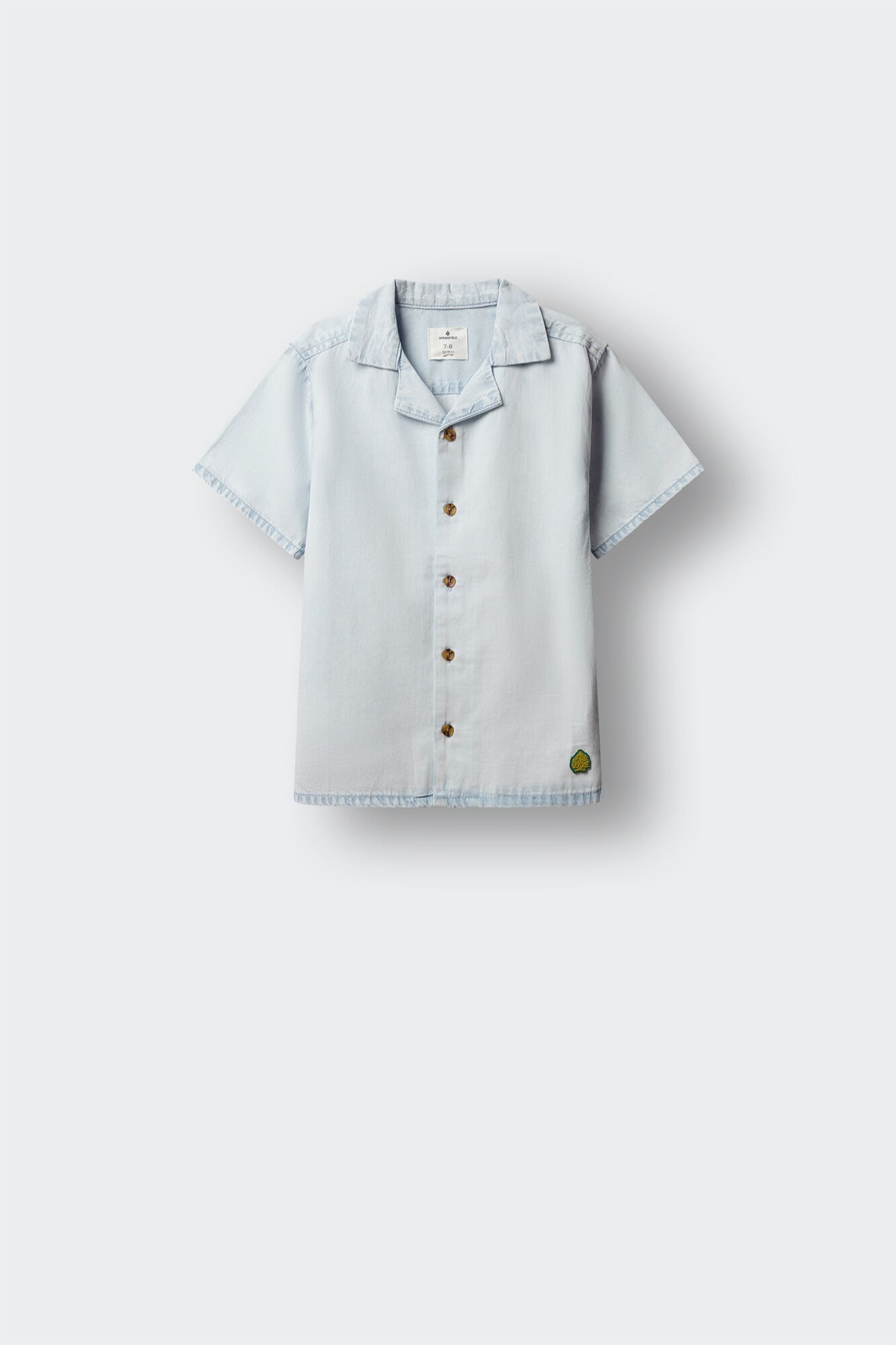 Springfield Kids Camisa manga corta chambray ni&ntilde;o