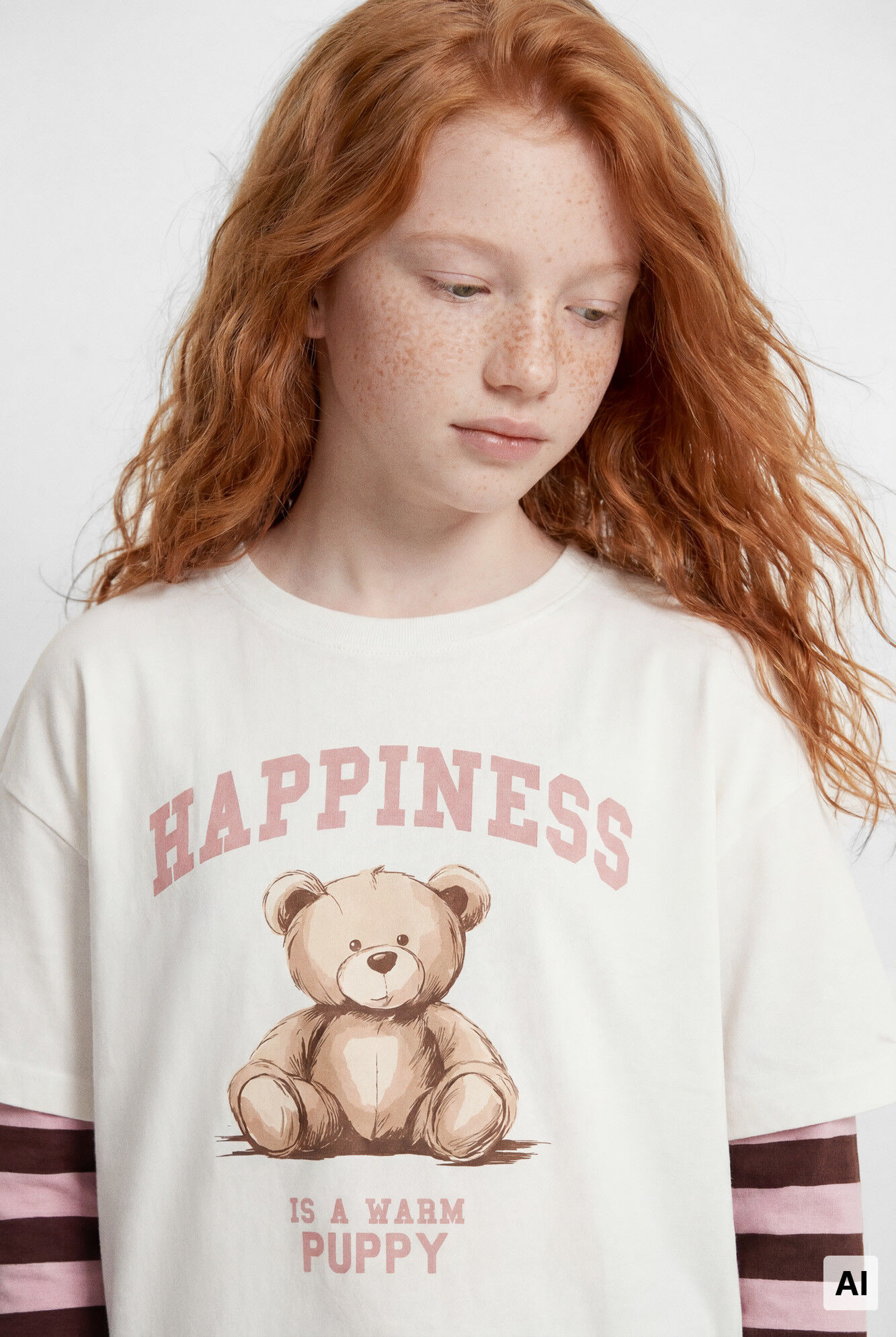 Springfield Kids Camiseta manga corta hapiness ni&ntilde;a