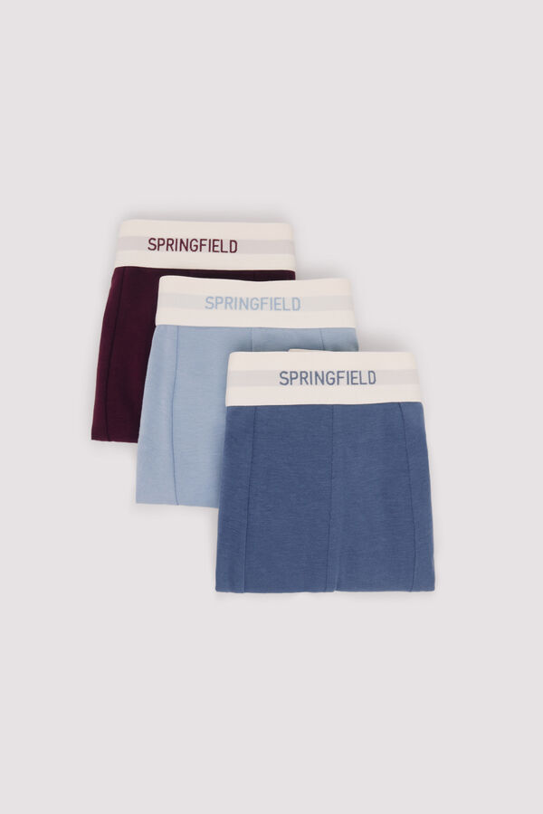 Springfield 3-pack boxers Plava