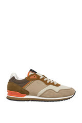 Pepe Jeans Zapatillas Running Con Detalles En Ante beige