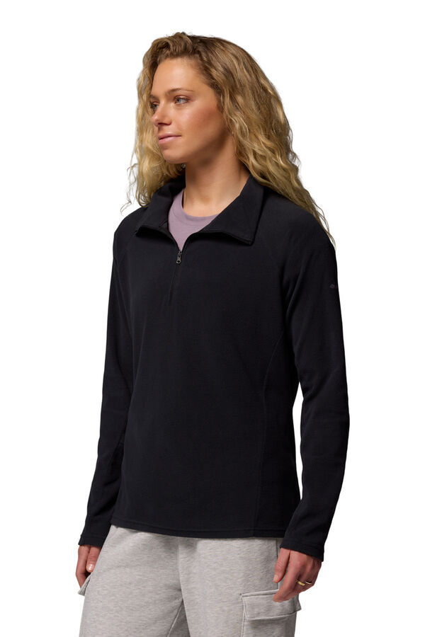 Columbia Columbia Glacial™ IV fecho-éclair meia polar Feminino preto