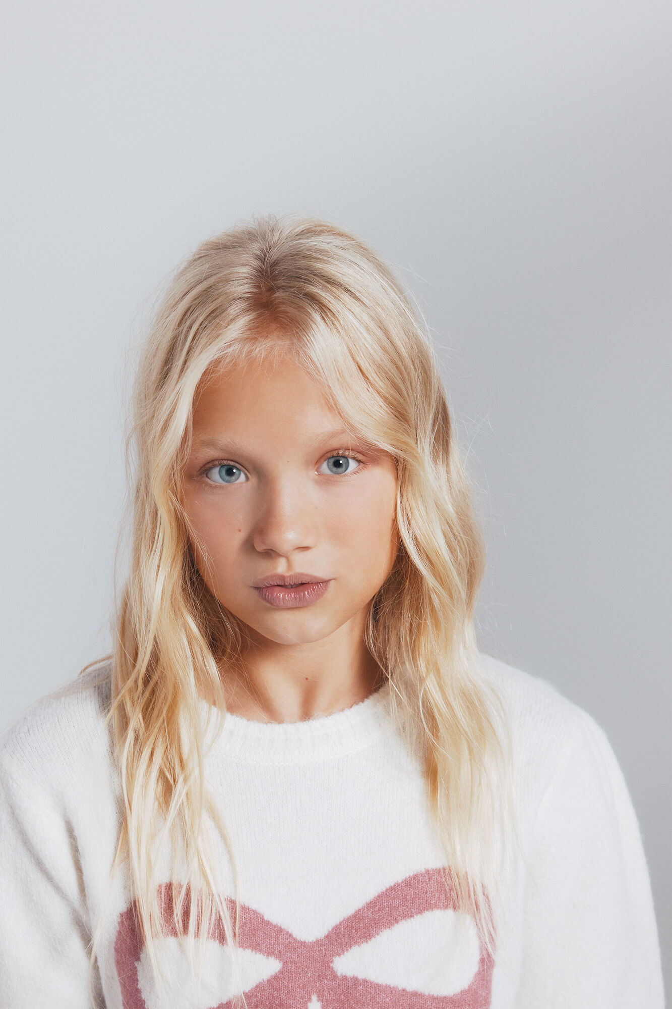 Springfield Kids Džemper za devojčice sa ma&scaron;nom