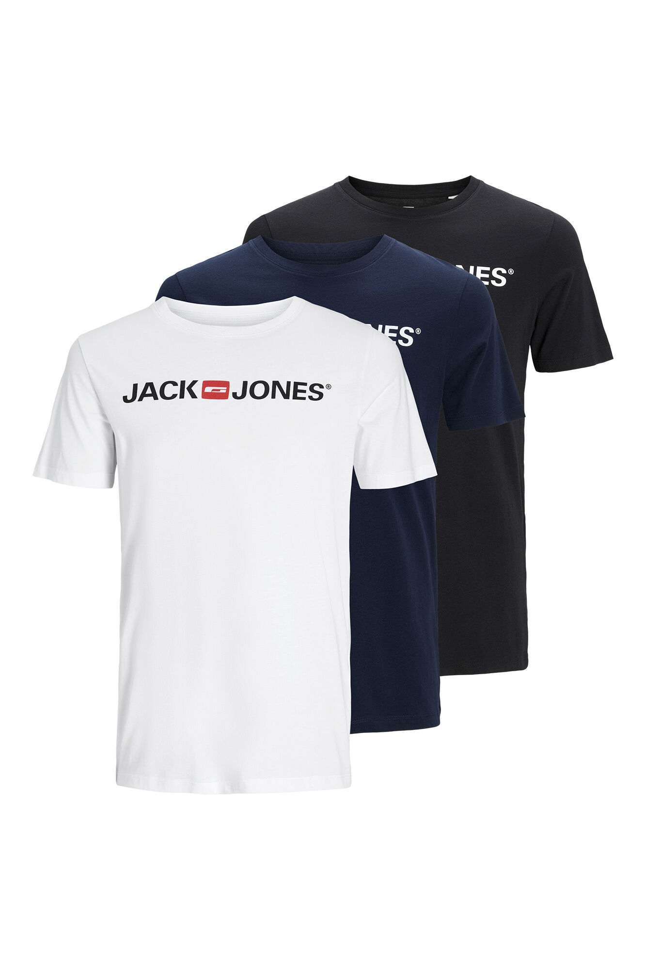 Jack & Jones Pack T-shirts com logo