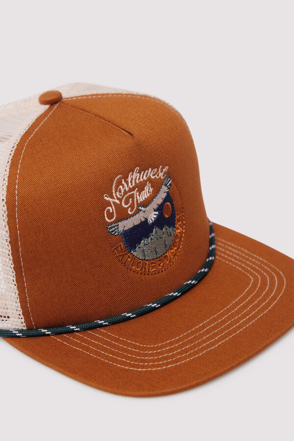 Springfield Izvezeni kačket sa ravnim vizirom Narandžasta