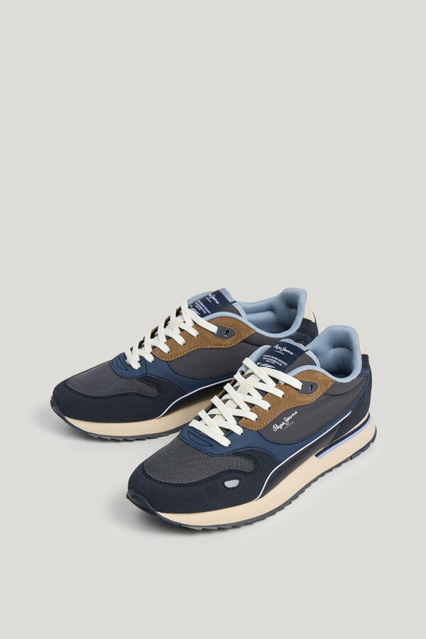 Pepe Jeans Sapatilhas estilo running leves azul