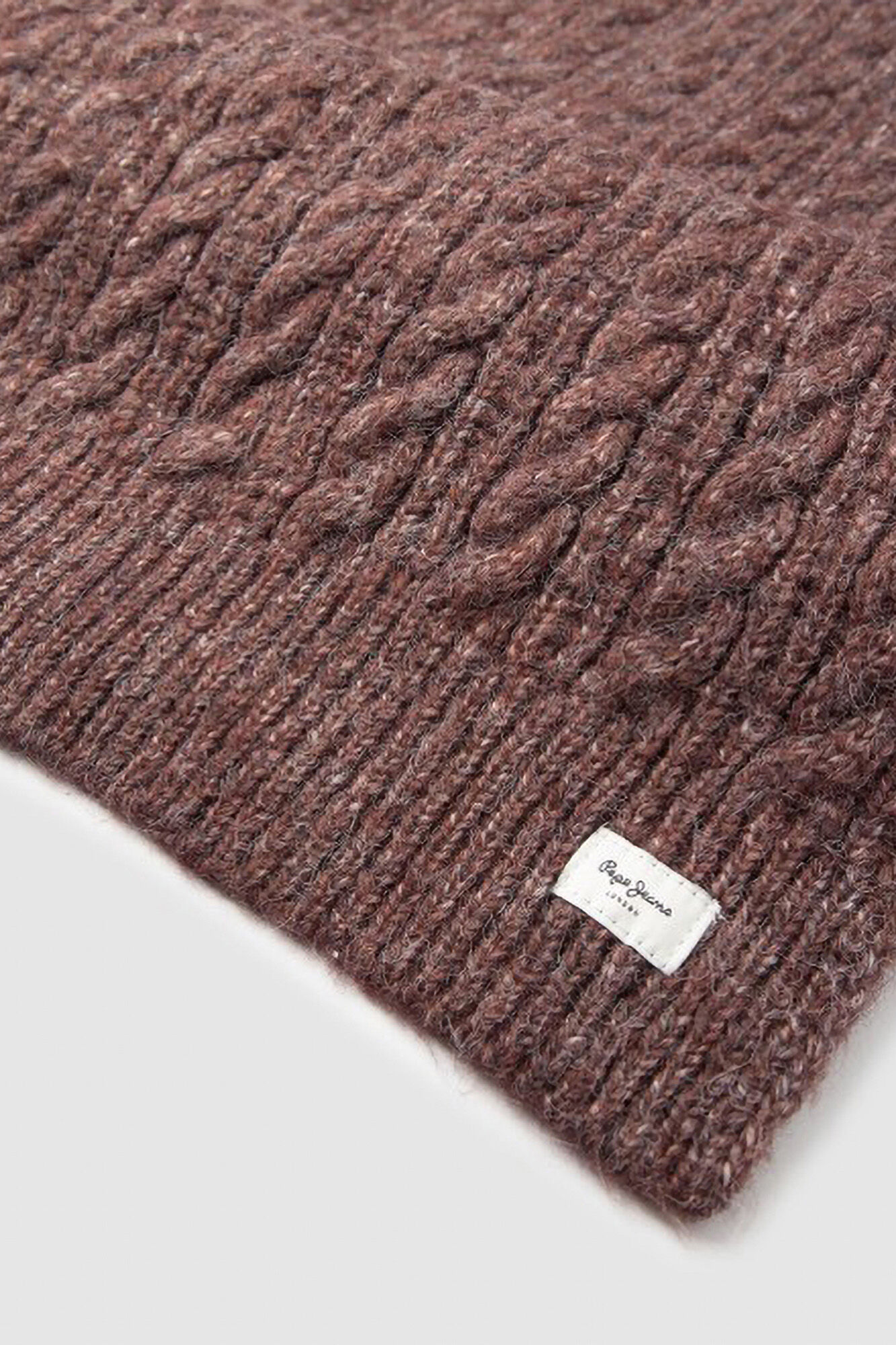 Pepe Jeans Bufanda de punto trenzado