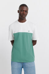 Springfield Majica u blok bojama Zelena