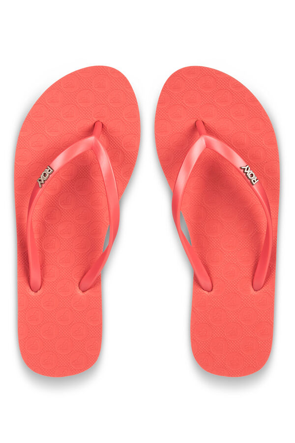 Roxy Chanclas para Mujer rojo