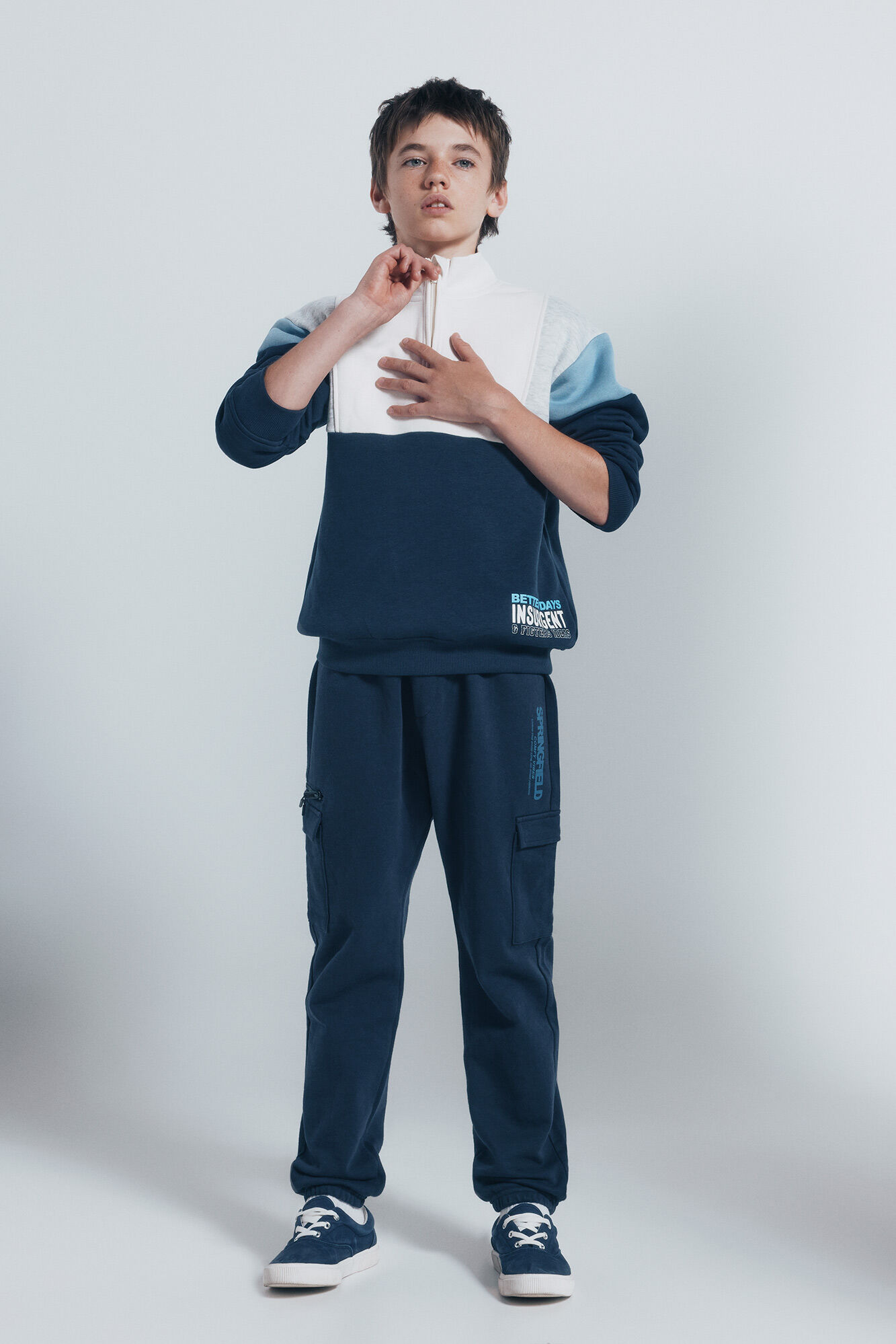 Springfield Kids Boy's cargo joggers