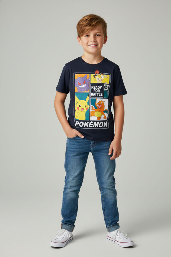 Name It Pokemon T-shirt blue