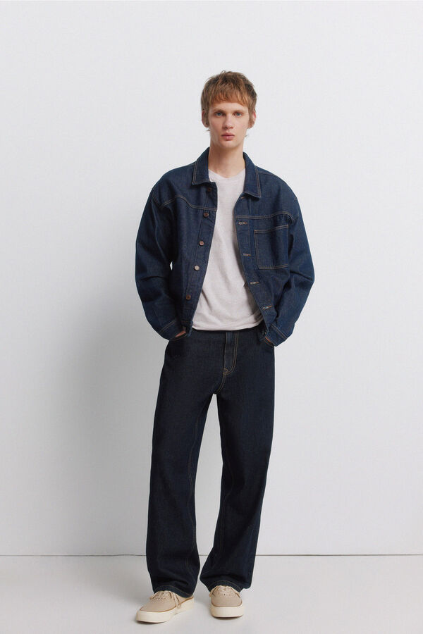 Springfield Majica na sitne pruge Bordo