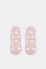 Springfield Nevidljive čarape sa labudima Braon